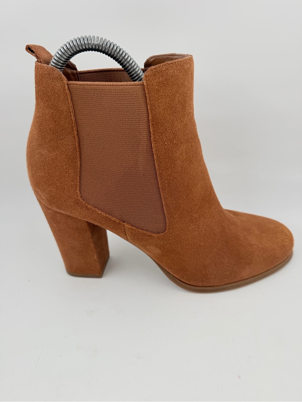 NEW! Michael Michael Kors Women’s Lottie Brown -SZ 7.5- Suede Chelsea Bootie